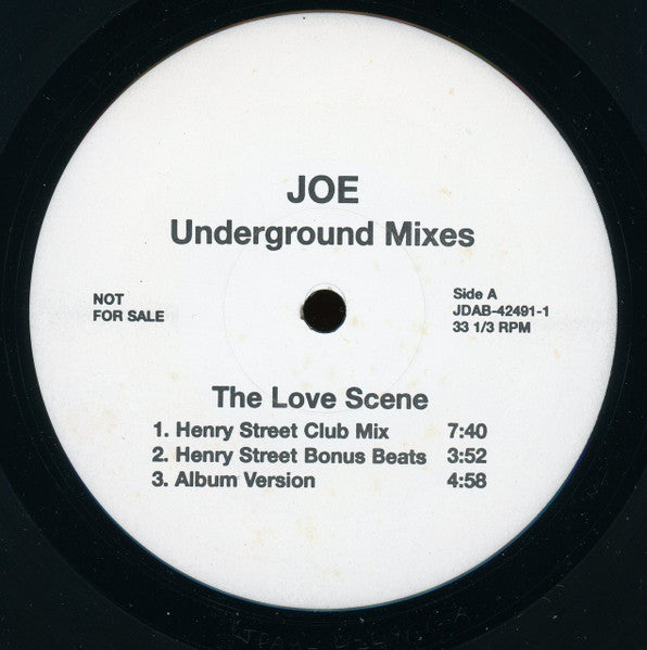 Joe - The Love Scene (Underground Mixes)