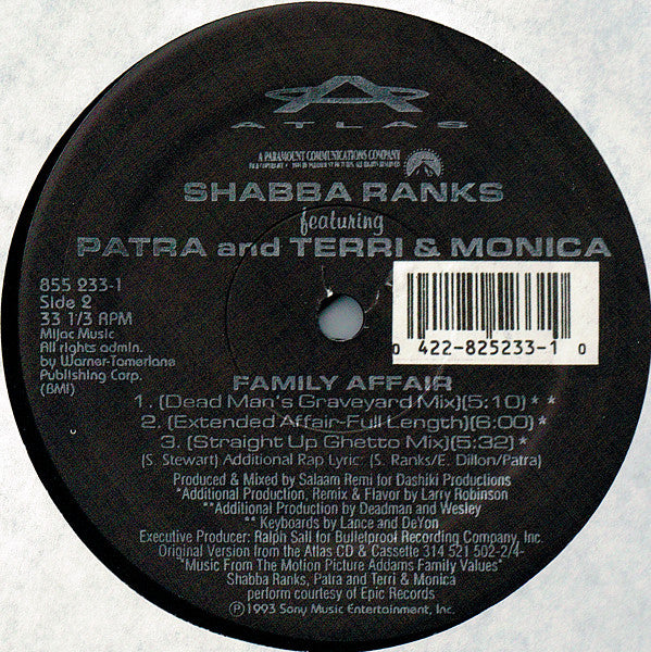 Shabba Ranks - Family Affair