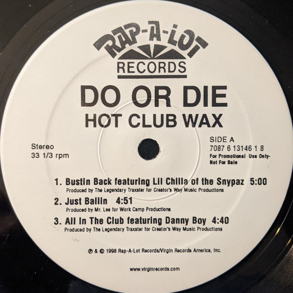 Do Or Die - Hot Club Wax