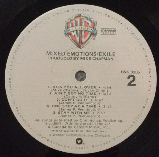 Exile (7) - Mixed Emotions