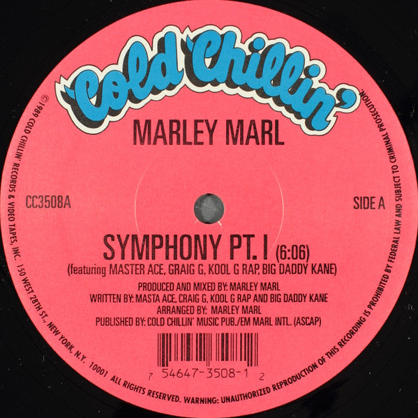 Marley Marl - The Symphony Pt. I / The Symphony Pt. II