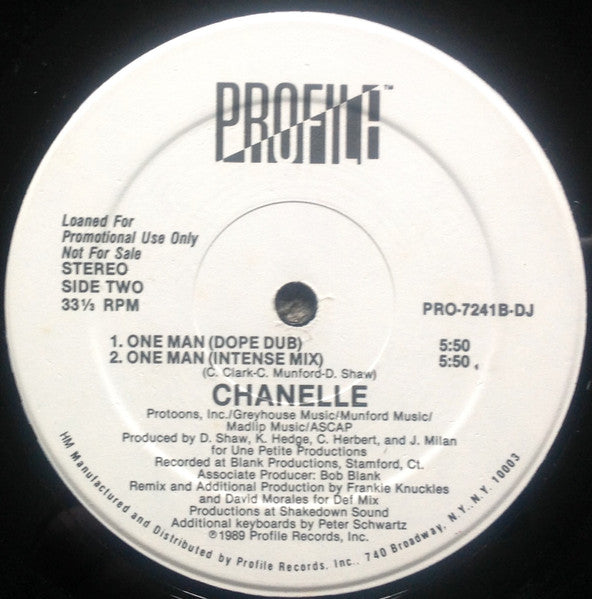 Chanelle - One Man