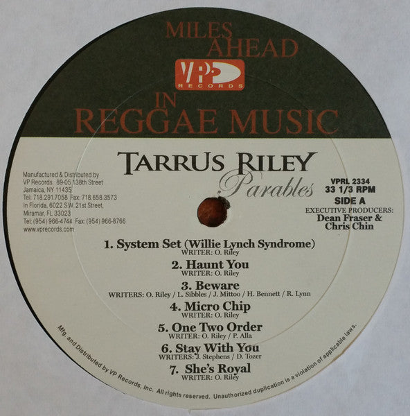 Tarrus Riley - Parables