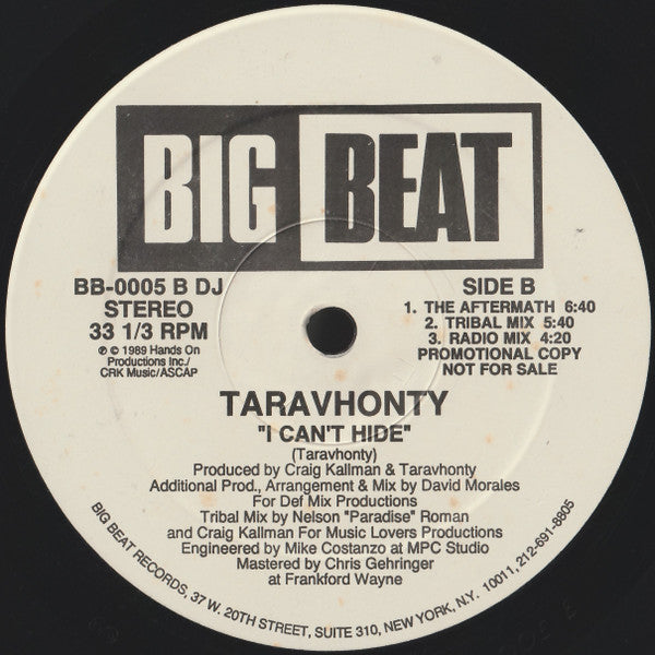 Taravhonty - I Can't Hide