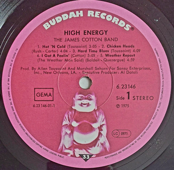 The James Cotton Band - High Energy