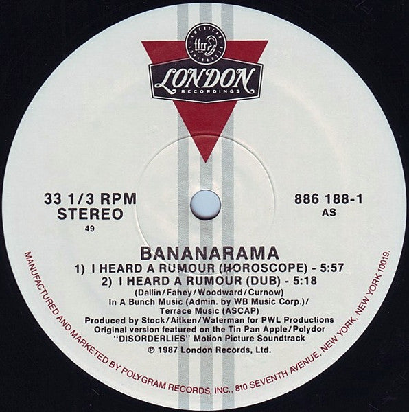 Bananarama - I Heard A Rumour