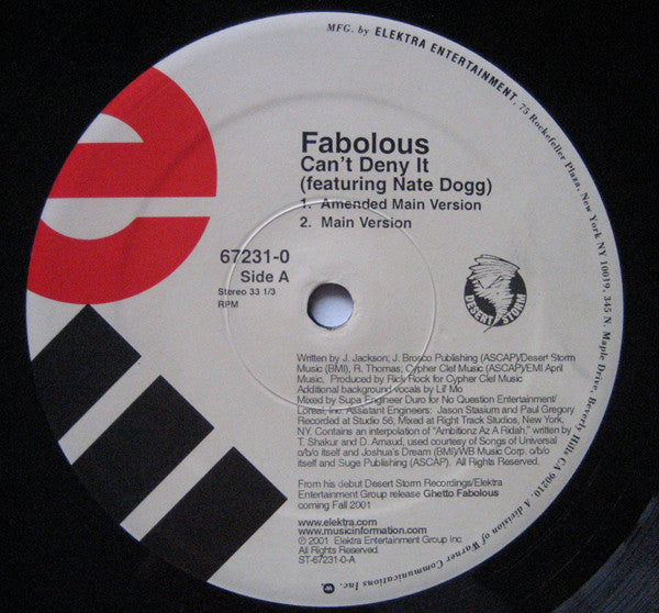 Fabolous - Can't Deny It