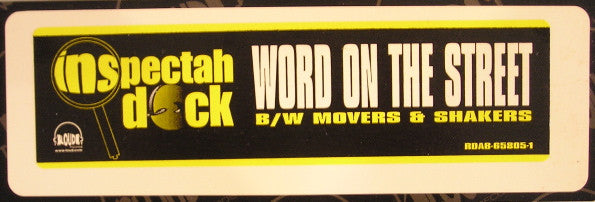 Inspectah Deck - Word On The Street / Movers & Shakers