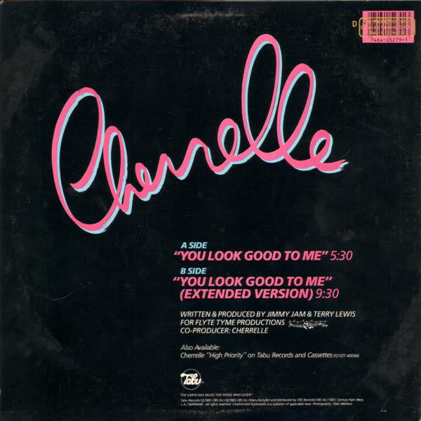Cherrelle - You Look Good To Me (12" Extended Dance Mix)