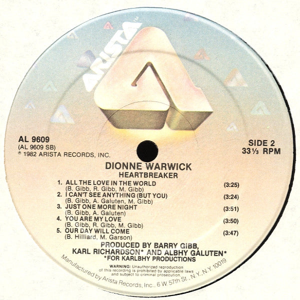 Dionne Warwick - Heartbreaker