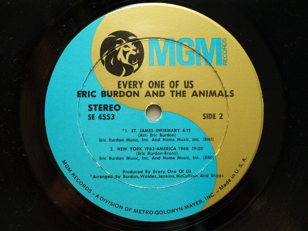 Eric Burdon & The Animals - Every One Of Us