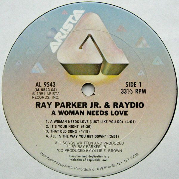 Ray Parker Jr. - A Woman Needs Love