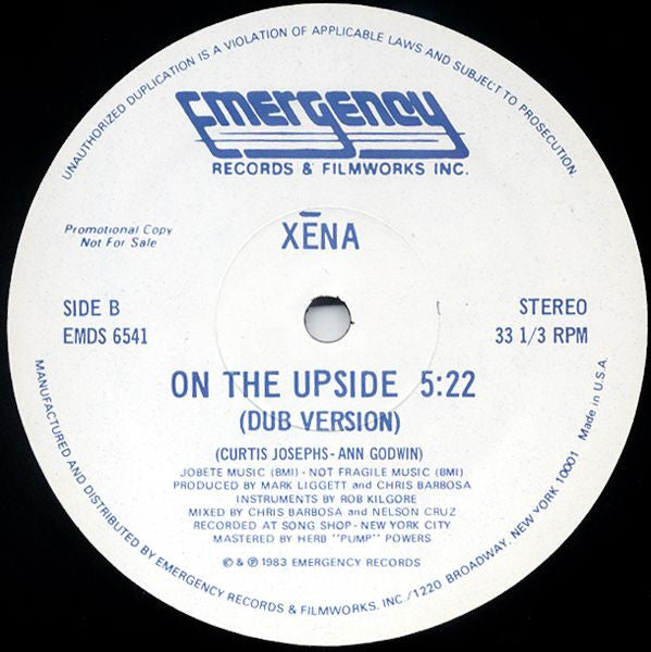 Xena - On The Upside