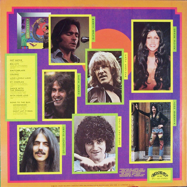 Jefferson Starship - Spitfire