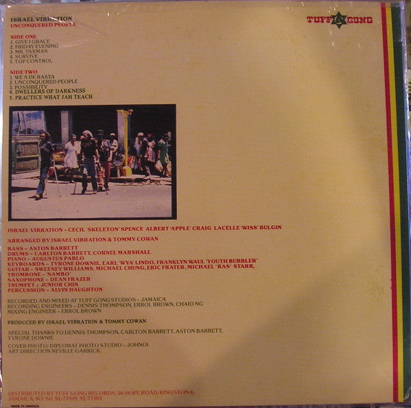 Israel Vibration - Unconquered People