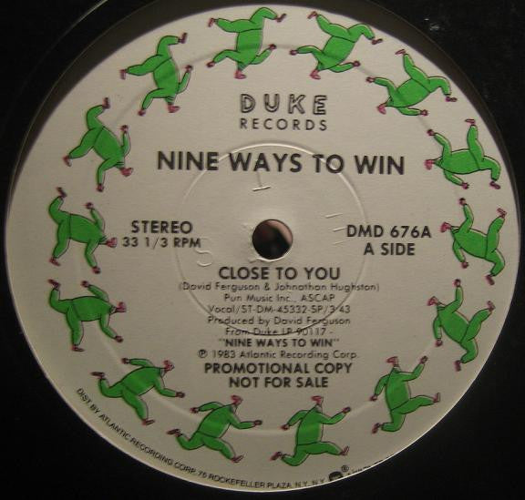 Nine Ways To Win - Close To You