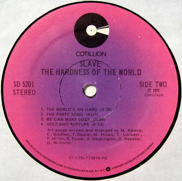 Slave - The Hardness Of The World