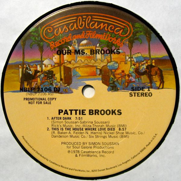 Pattie Brooks - Our Ms. Brooks