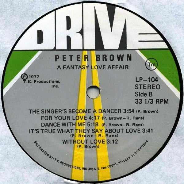 Peter Brown (2) - A Fantasy Love Affair