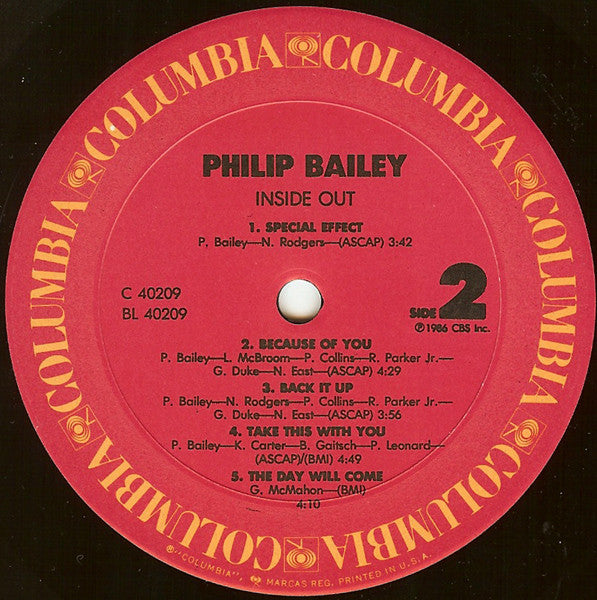 Philip Bailey - Inside Out