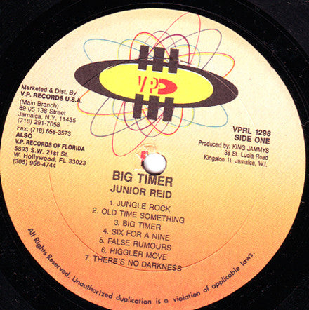 Junior Reid - Big Timer