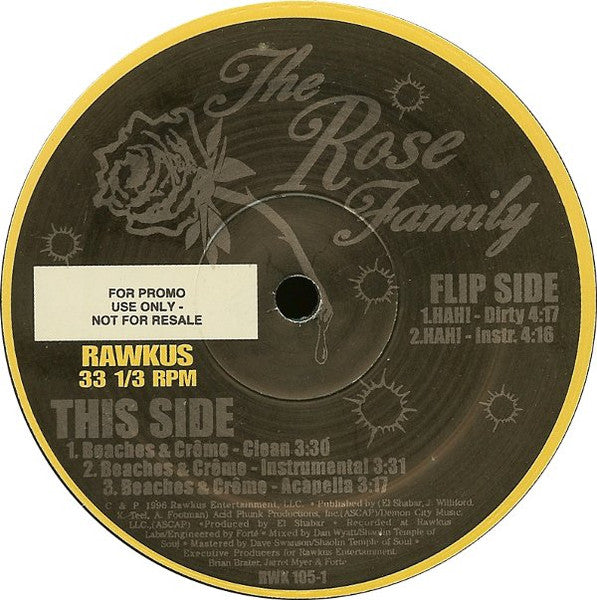 The Rose Family - Beaches & Crème / Hah!