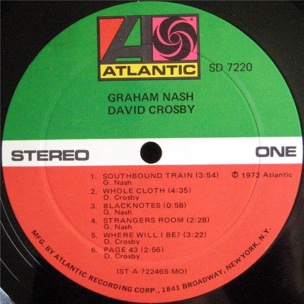 Crosby & Nash - Graham Nash / David Crosby