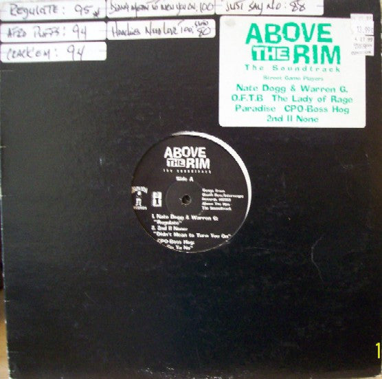 Various - Above The Rim - Music From And Inspired By The Motion Picture