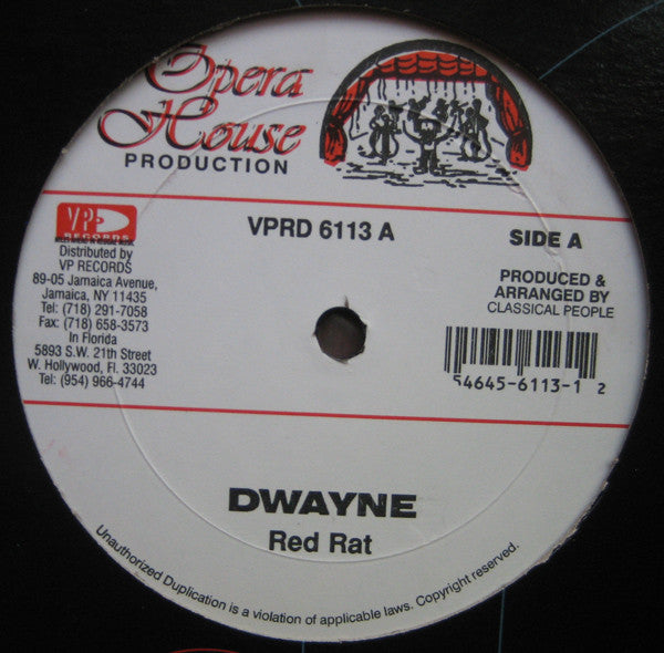 Red Rat - Dwayne / Wine
