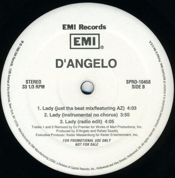 D'Angelo - Lady