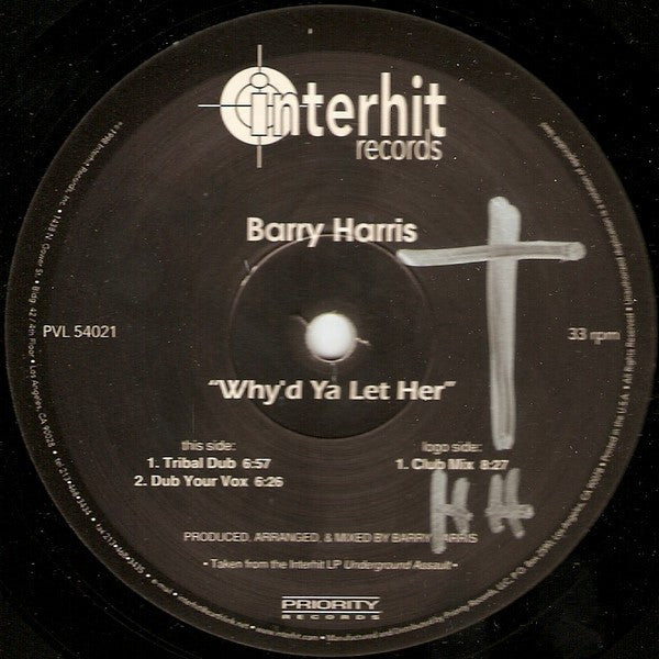 Barry Harris - Why'd Ya Let Her