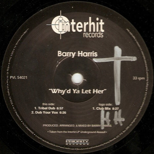 Barry Harris - Why'd Ya Let Her