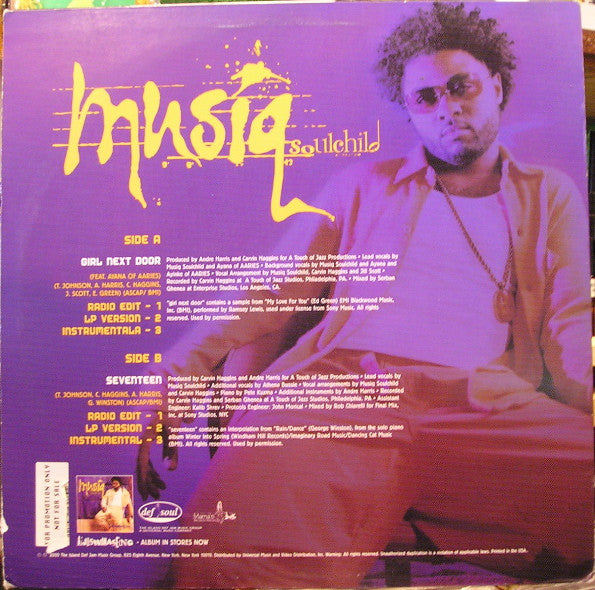 Musiq Soulchild - Girl Next Door