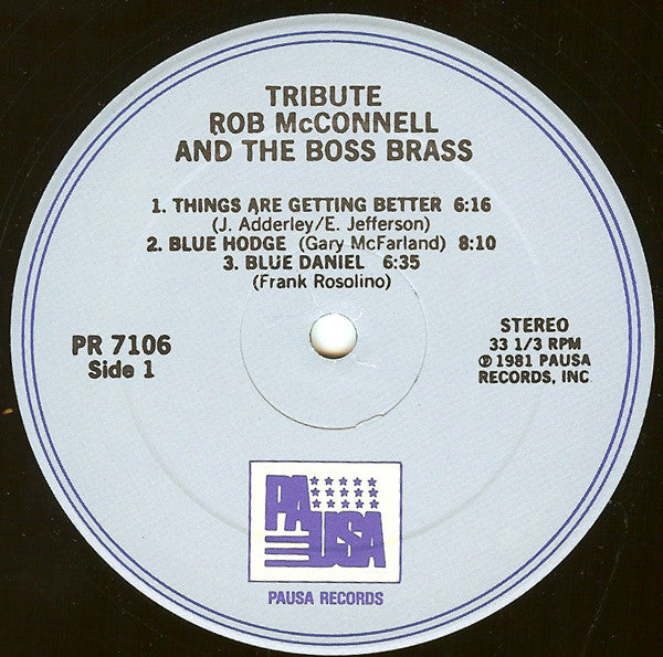 Rob McConnell & The Boss Brass - Tribute