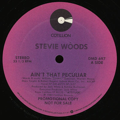 Stevie Woods - Ain't That Peculiar / State Of Our Affair