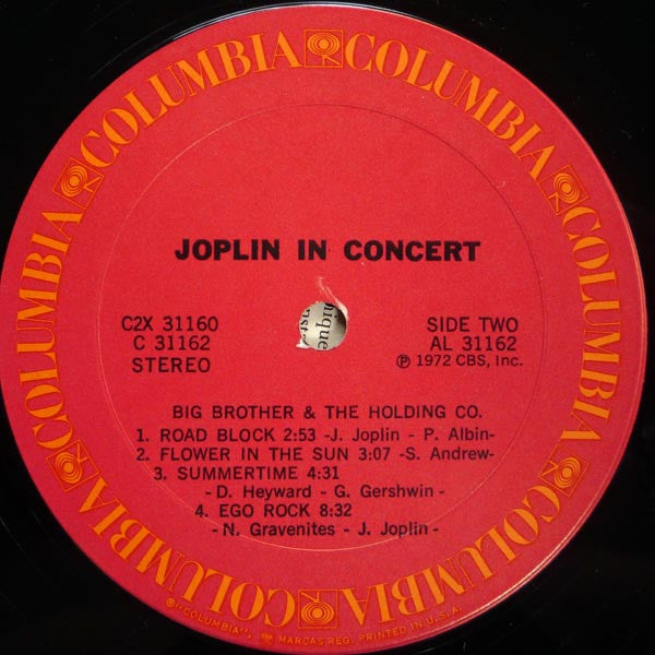Janis Joplin - Joplin In Concert