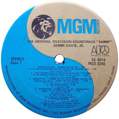 Sammy - The Original Television Sound Track