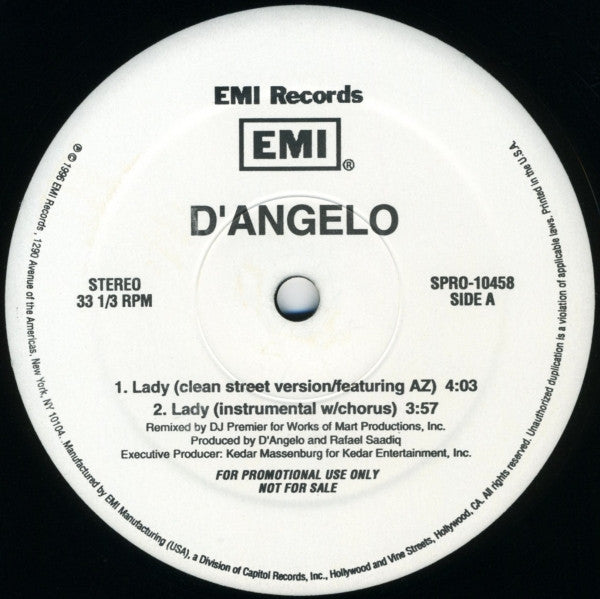 D'Angelo - Lady