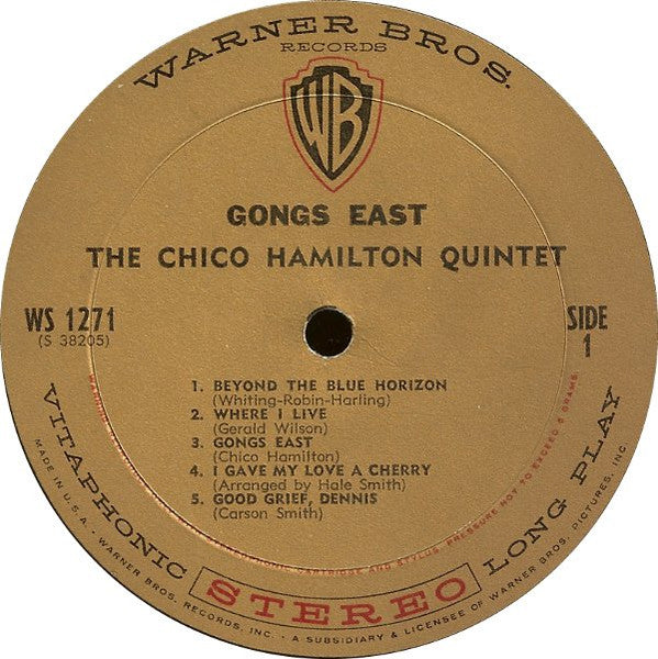The Chico Hamilton Quintet - Gongs East!