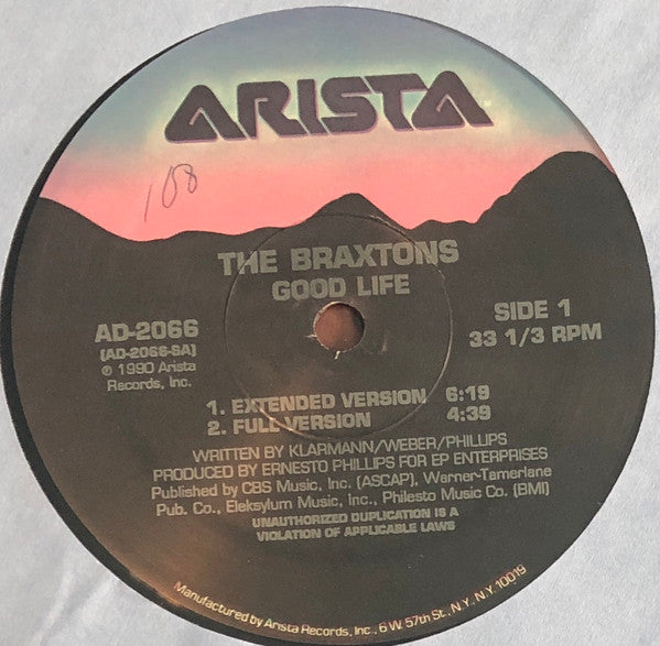 The Braxtons - Good Life