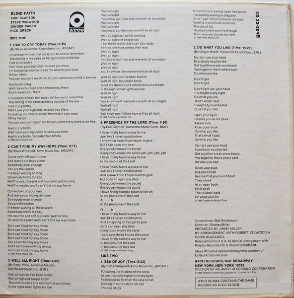 Blind Faith (2) - Blind Faith