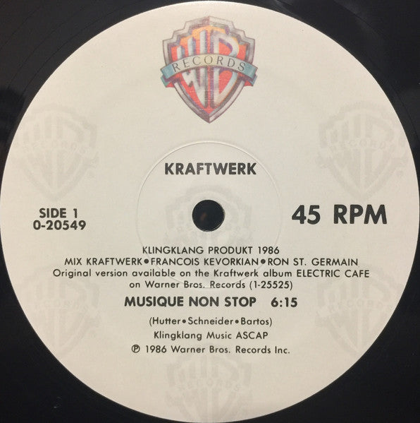 Kraftwerk - Musique Non Stop