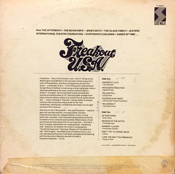 Various - Freakout U.S.A.