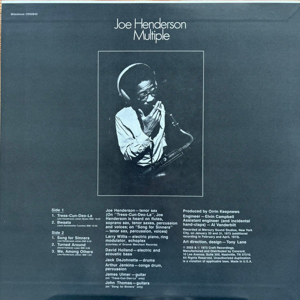 Joe Henderson - Multiple
