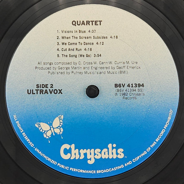 Ultravox - Quartet