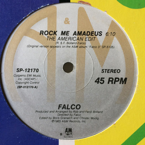 Falco - Rock Me Amadeus / Vienna Calling