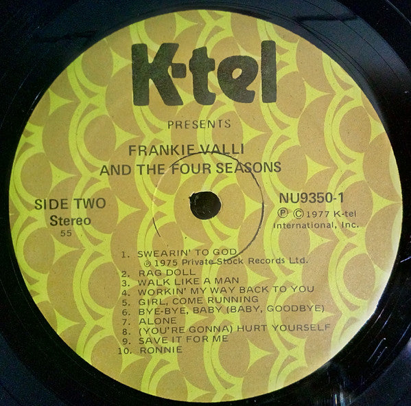 The Four Seasons - The Greatest Hits Of Frankie Valli & The Four Seasons