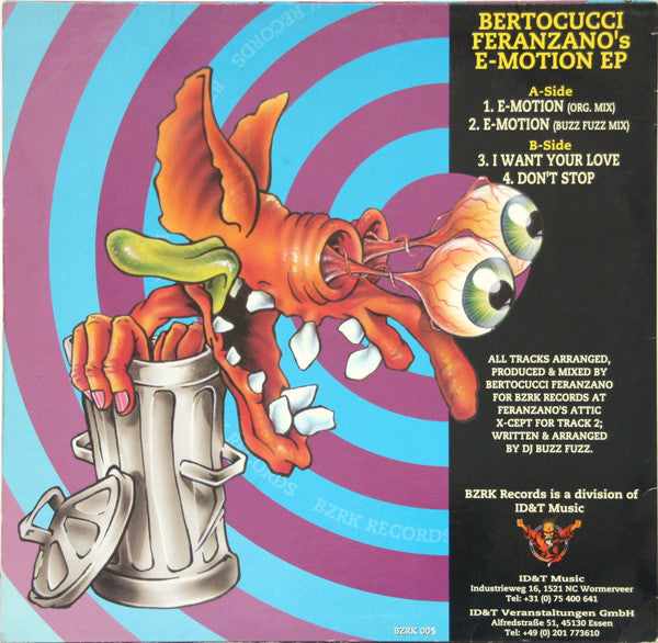 Bertocucci Feranzano - E-Motion EP