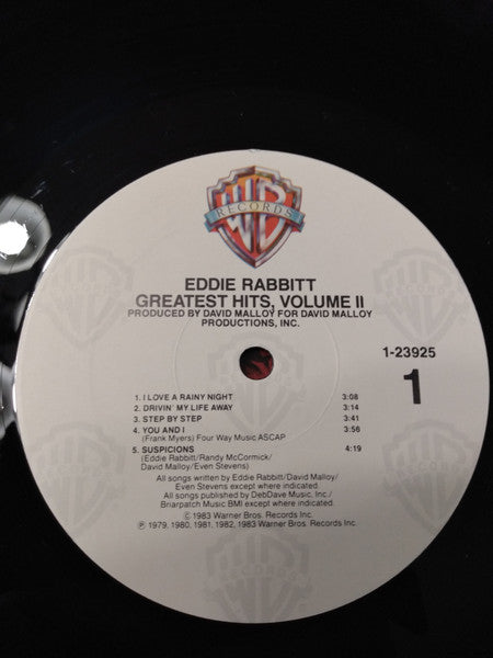 Eddie Rabbitt - Greatest Hits Vol. II