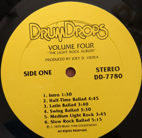 Joey D. Vieira - DrumDrops Volume Four ("The Light Rock Album")